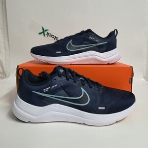 Nike Downshifter 12 Men's Road Running Shoes DD9293 400- Midnight Navy/Worn Blue